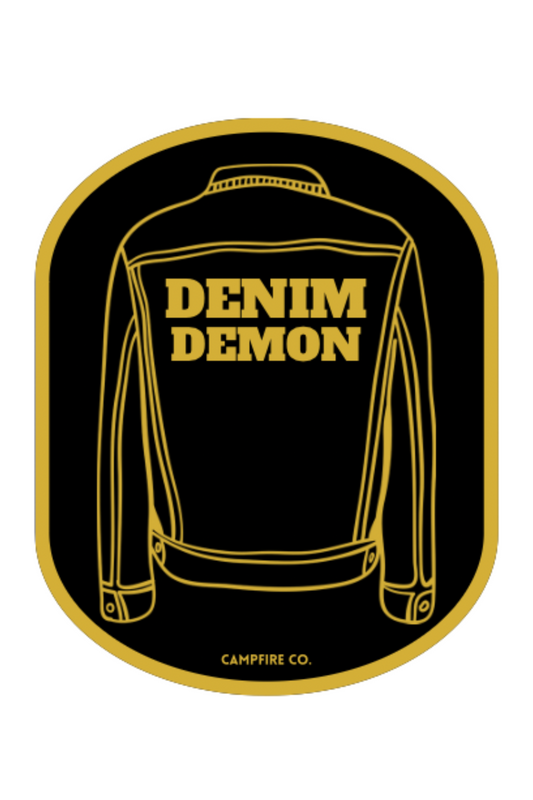 Campfire Co "Denim Demon" Sticker