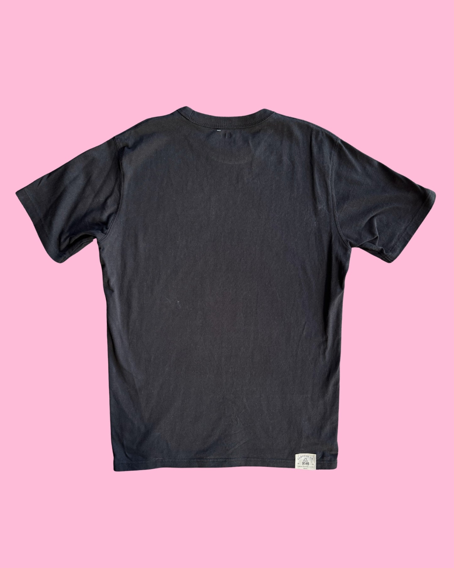 Support Live Music & Cowgirls - Vintage Tee - Heavy Weight Black L