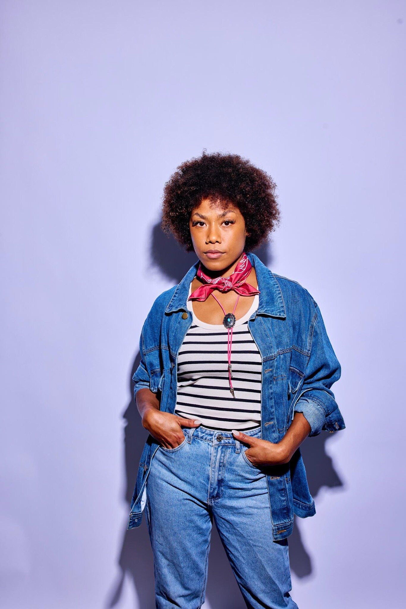 Earthy Red Wildflowers and Wild Horses bandana