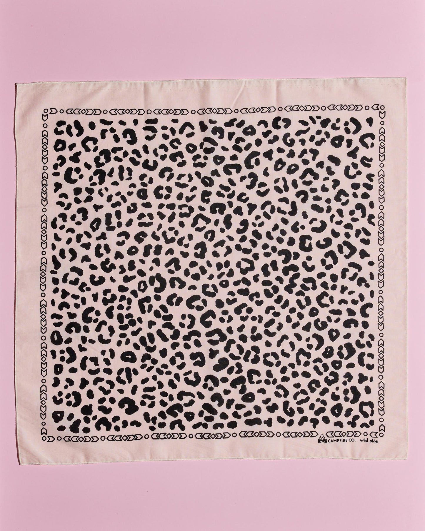 White and Black Wild Side Bandana