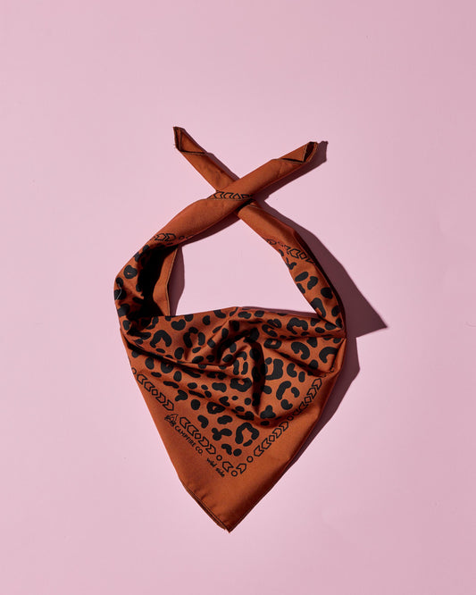 Brown and Black Wild Side Bandana