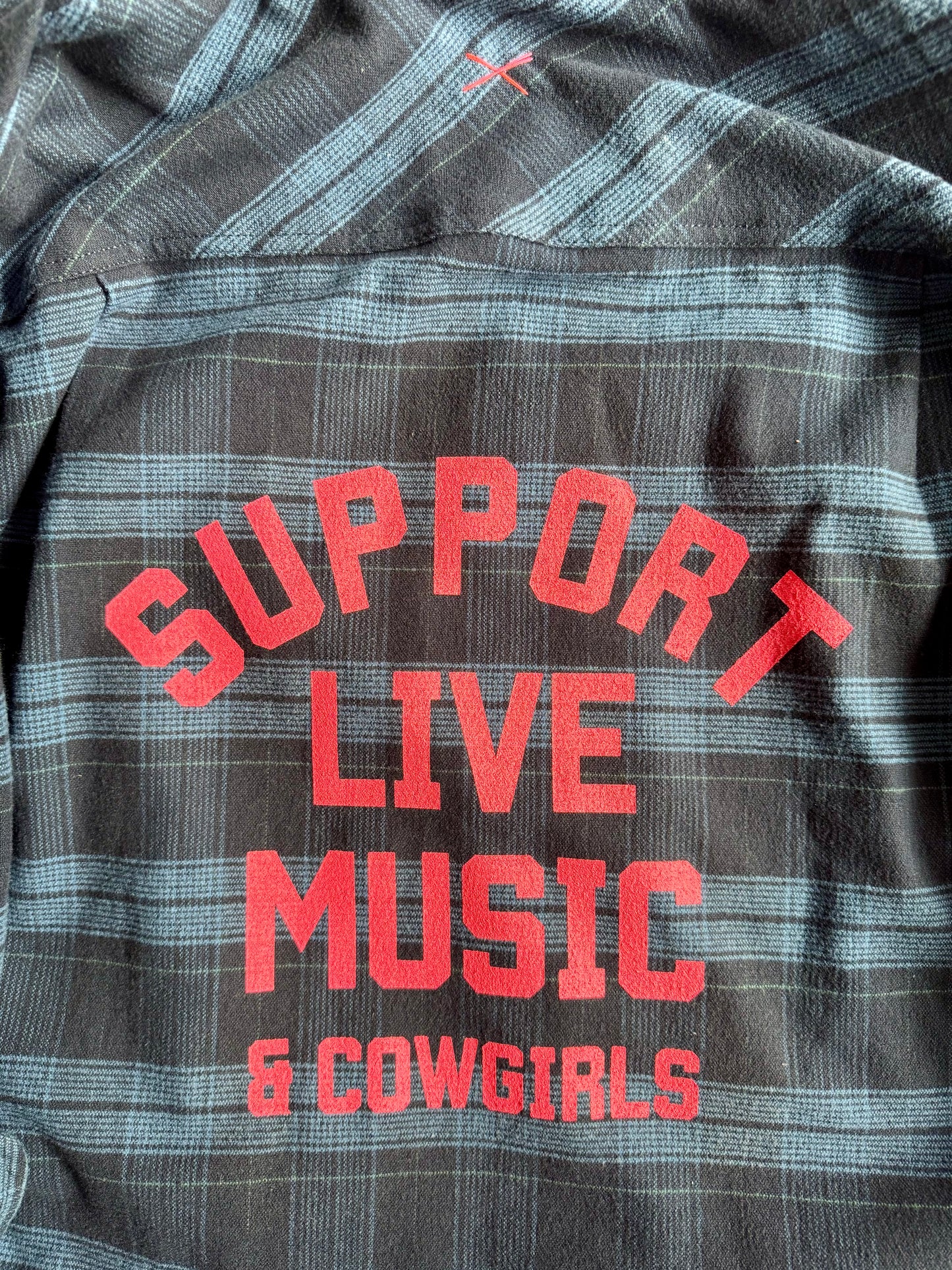 Upcycled Heavyweight Flannel – Neon Rebel Edition 01