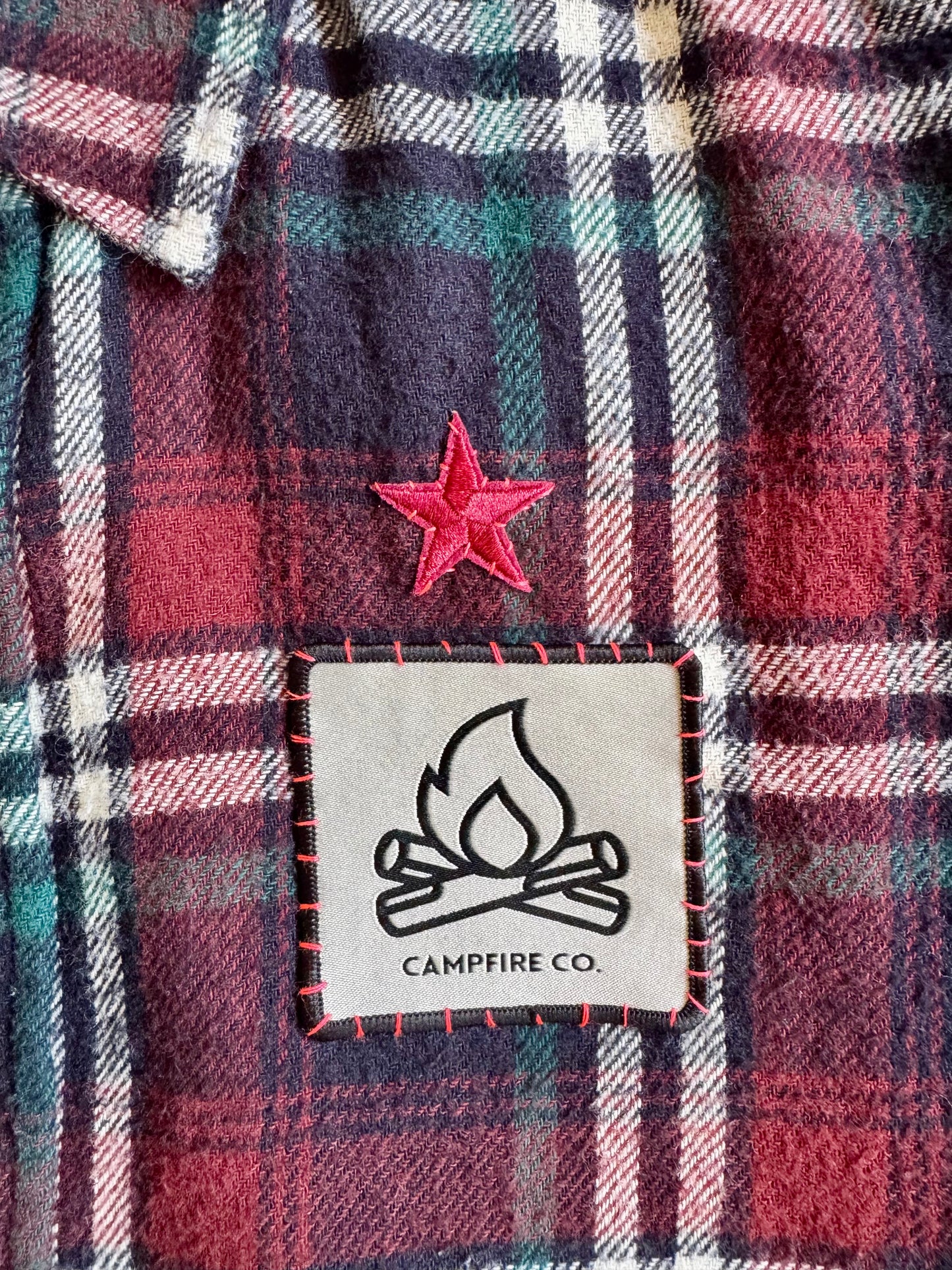 Flannel Checked Swallows Shirt – Neon Rebel Edition 05