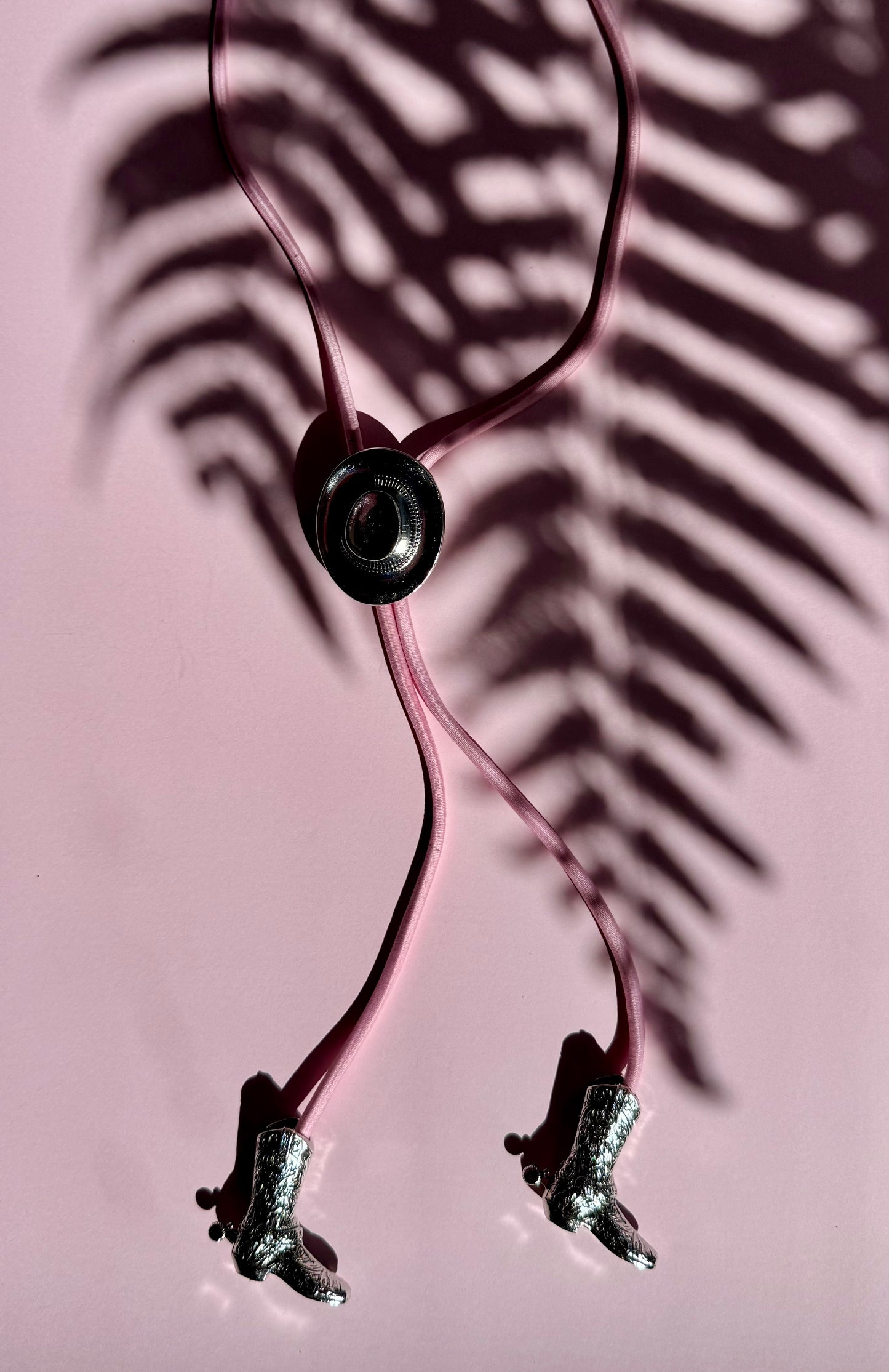 Pink cowboy boots and hat bolo tie - Handmade in Australia