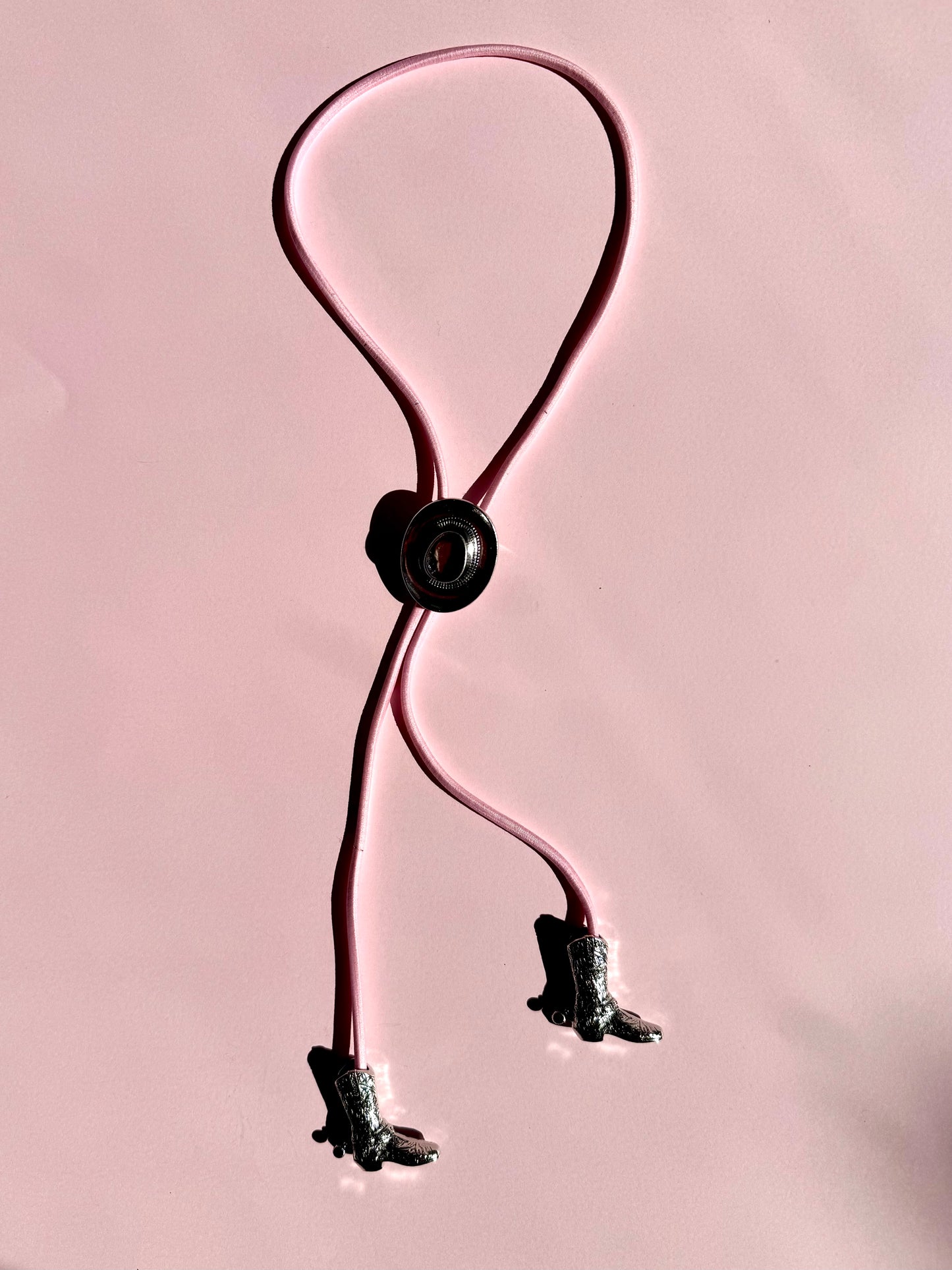 Pink cowboy boots and hat bolo tie - Handmade in Australia
