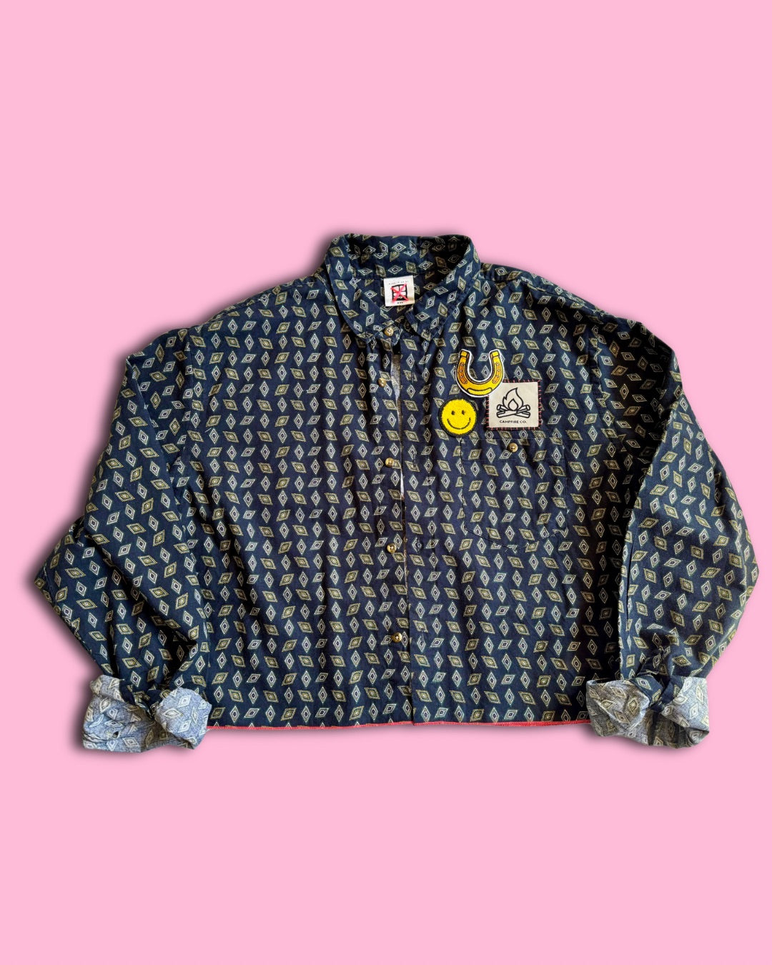 Retro geo pattern Shirt – Neon Rebel Edition 10